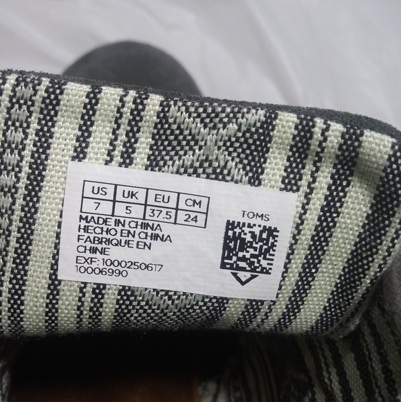 TOMS desert Castle Rock suede ANKLE WEDGES. 🔢 - Picture 4 of 7